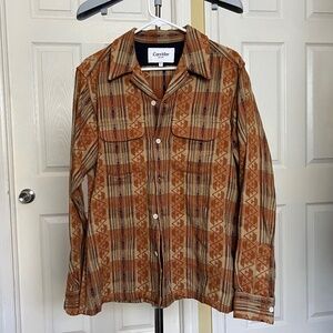 Corridor - Western Style Pattern Long Sleeve Button down